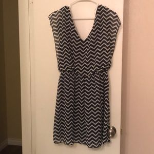 Chevron XL summer dress